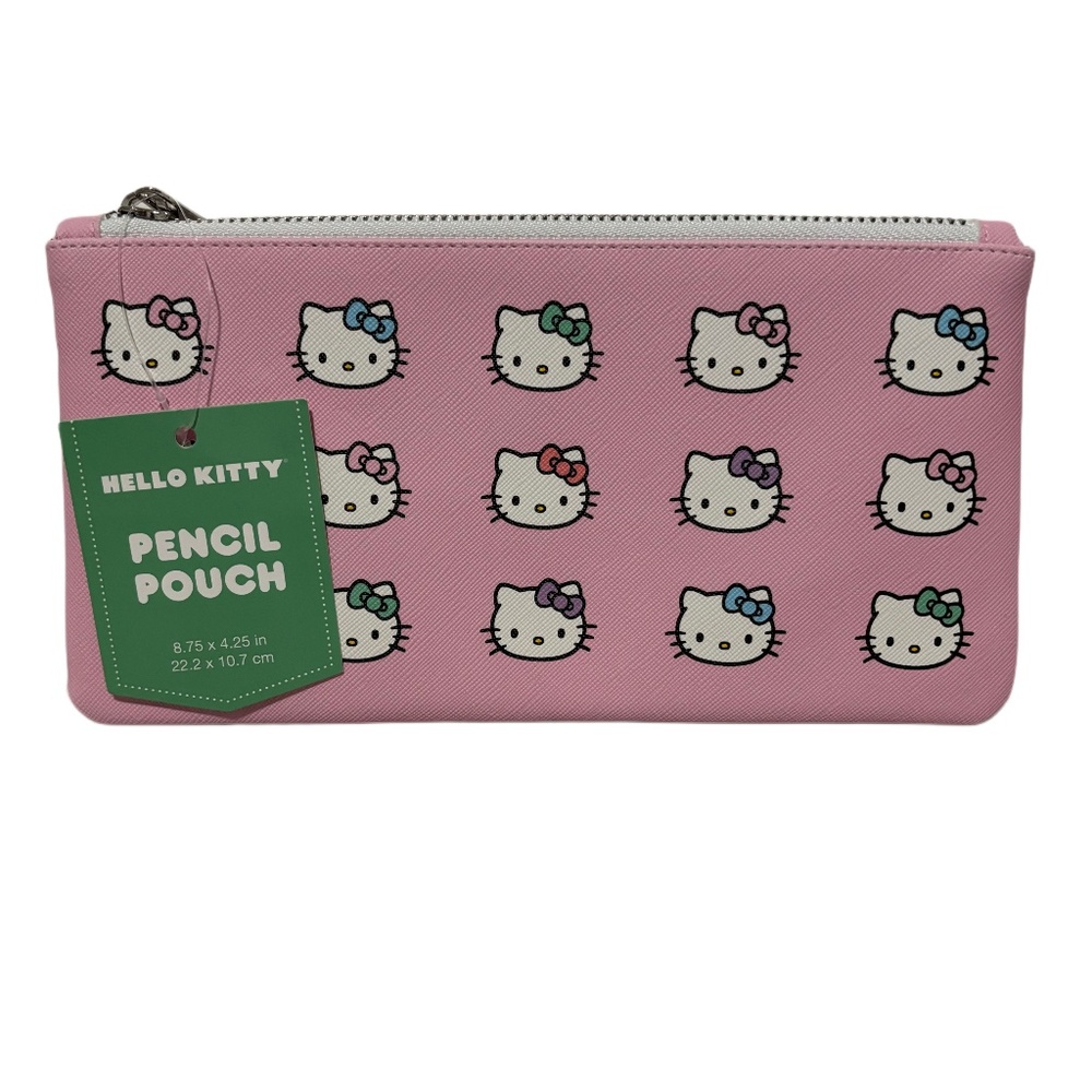 Sanrio Hello Kitty Pencil Pouch in Pink NWT